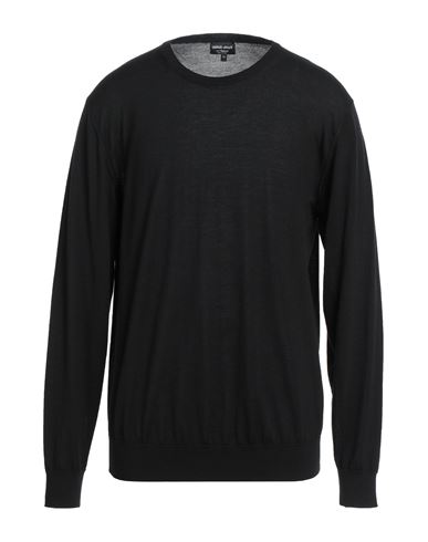 Giorgio Armani Man Sweater Black Size 46 Cashmere
