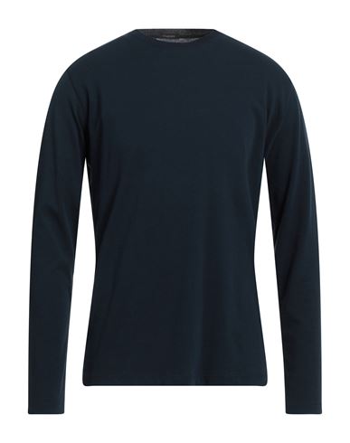 Cruciani Man Sweater Navy Blue Size 44 Cotton