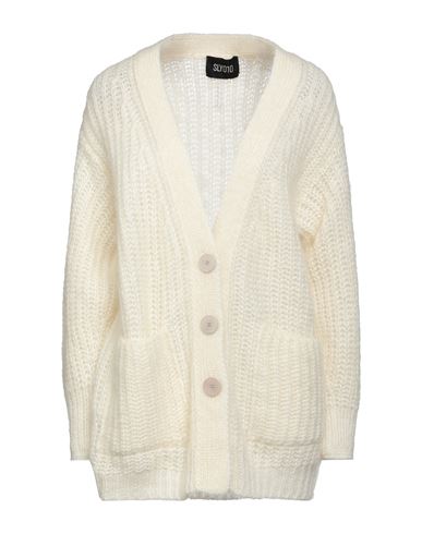Sly010 Woman Cardigan Off White Size 10 Mohair Wool, Polyamide, Wool