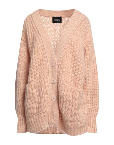 Sly010 Woman Cardigan Blush Size 6 Mohair Wool, Polyamide, Wool In Pink