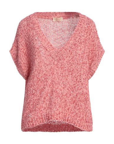 Woman Sweater Pink Size M Wool, Viscose, Polyamide, Cashmere
