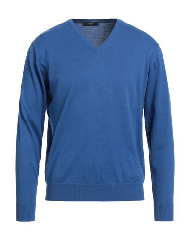 Shop Dandi Man Sweater Blue Size L Cotton