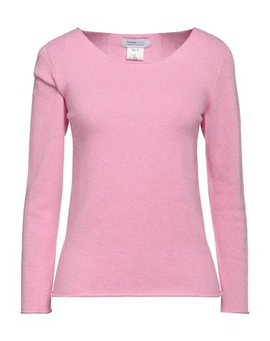Pianurastudio Woman Sweater Pink Size M Wool, Viscose, Polyamide, Cashmere