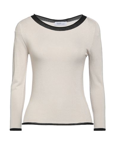 Pianurastudio Woman Sweater Sand Size L Viscose, Acrylic, Elastane In Beige