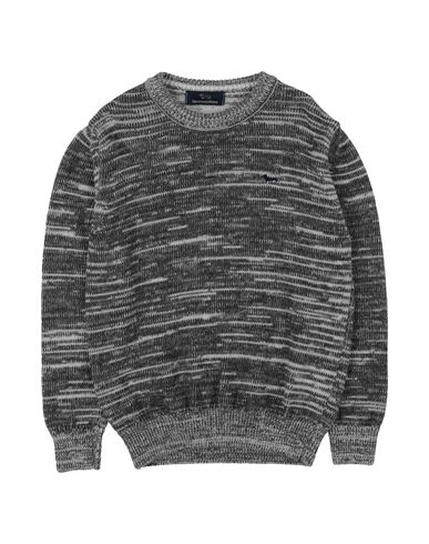 Harmont & Blaine Babies'  Toddler Boy Sweater Lead Size 4 Wool, Polyamide In Grey