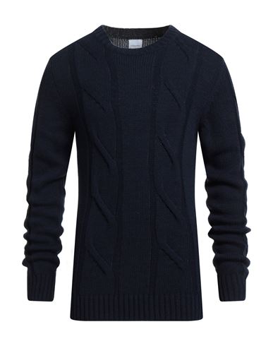 Stilosophy Man Sweater Midnight Blue Size L Acrylic, Wool, Viscose, Alpaca Wool