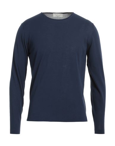Filippo De Laurentiis Man Sweater Blue Size 38 Cotton In Blue