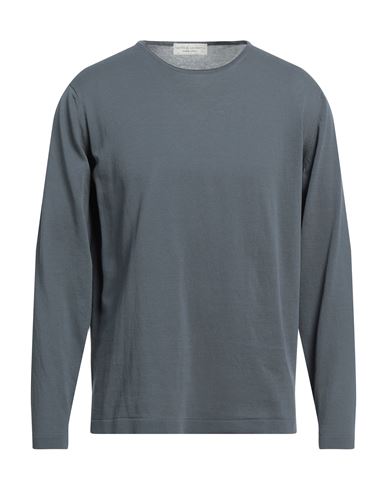 Filippo De Laurentiis Man Sweater Lead Size 42 Cotton In Grey