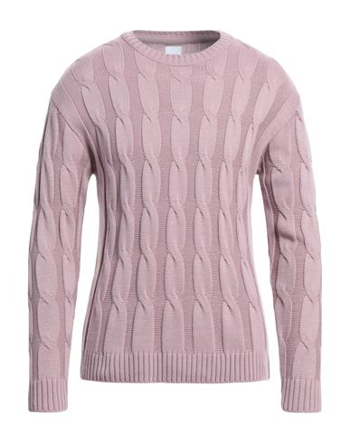 Stilosophy Man Sweater Pastel Pink Size Xxl Acrylic, Wool In Purple