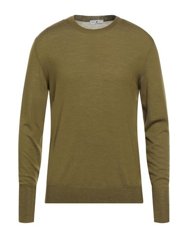 Pt Torino Man Sweater Military Green Size 40 Virgin Wool