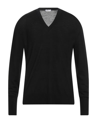 Pt Torino Man Sweater Black Size 40 Virgin Wool