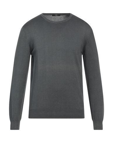 Man Sweater Navy blue Size XL Cotton