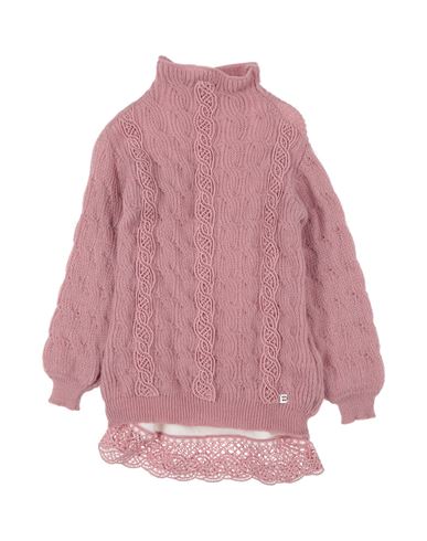 Ermanno Scervino Junior Babies'  Toddler Girl Turtleneck Magenta Size 6 Polyacrylic, Mohair Wool, Polyamide,