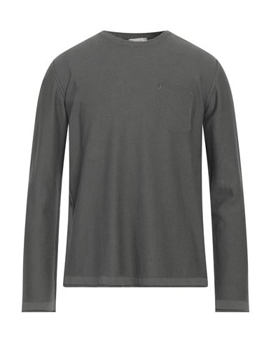 Weber+weber Sartoria Man Sweater Lead Size 40 Cotton In Grey
