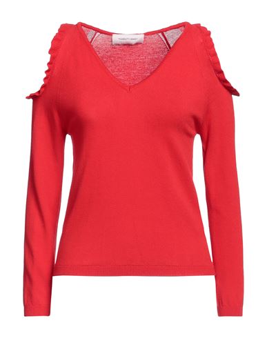 Twenty Easy By Kaos Woman Sweater Red Size S Viscose, Polyester