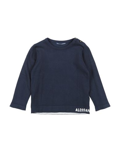 Daniele Alessandrini Babies'  Toddler Boy Sweater Midnight Blue Size 3 Viscose, Polyamide