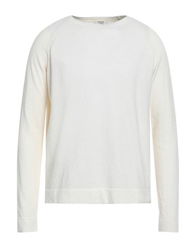 Cruna Man Sweater Ivory Size 40 Cotton, Polyamide In White