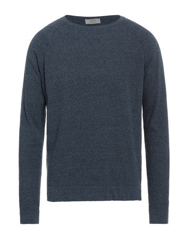 Cruna Man Sweater Slate Blue Size 40 Cotton, Polyamide