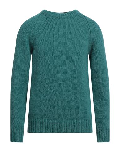 Pt Torino Man Sweater Emerald Green Size 40 Wool, Alpaca Wool, Acrylic