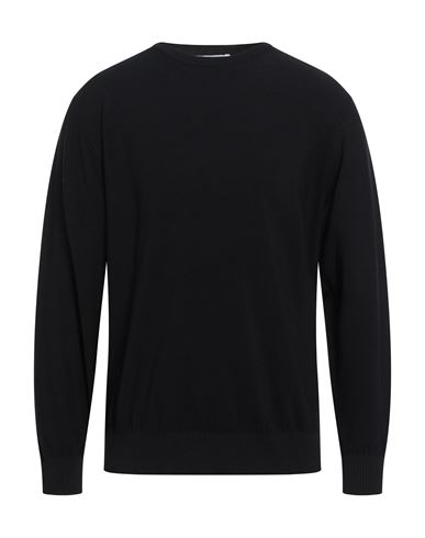 Filippo De Laurentiis Man Sweatshirt Black Size 44 Cotton