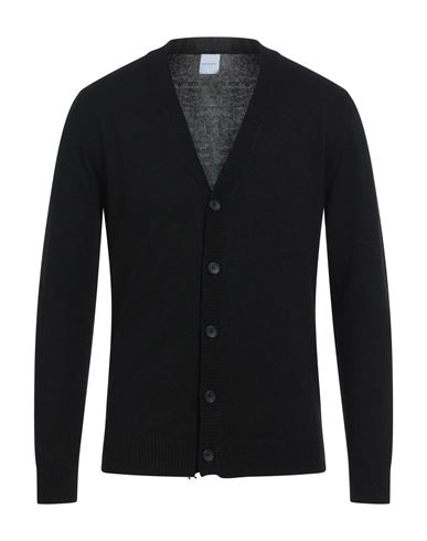 Stilosophy Man Cardigan Black Size S Viscose, Wool, Polyamide, Cashmere