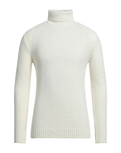 Stilosophy Man Turtleneck Ivory Size Xxl Acrylic, Wool, Polyamide, Elastane In White