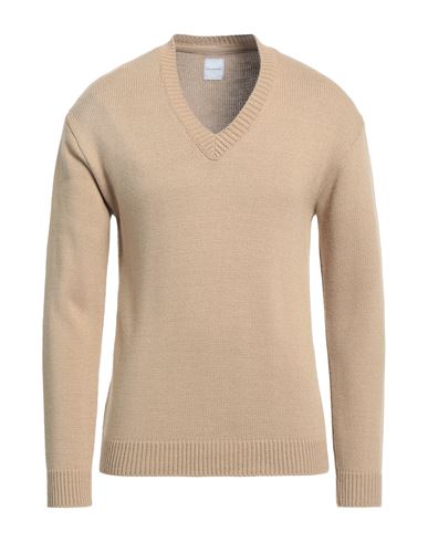 Stilosophy Man Sweater Camel Size M Acrylic, Wool In Beige