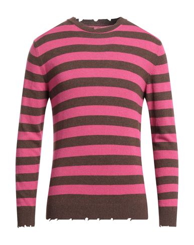 Stilosophy Man Sweater Brown Size Xl Viscose, Wool, Polyamide, Cashmere