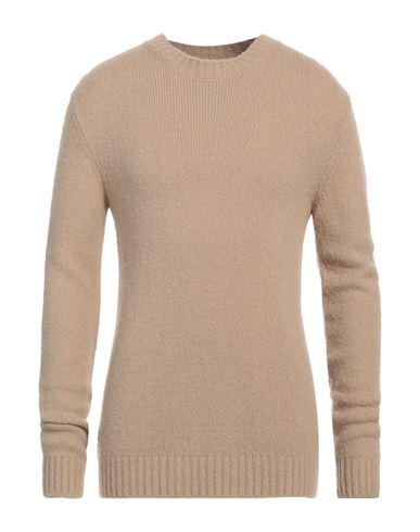 Stilosophy Man Sweater Sand Size Xl Acrylic, Wool, Polyamide, Elastane In Beige