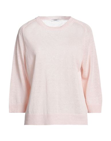 Peserico Woman Sweater Light Pink Size 6 Linen, Polyester