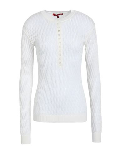 Max & Co . X Duro Olowu Woman Sweater White Size L Viscose, Polyamide