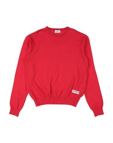 Bikkembergs Babies'  Toddler Boy Sweater Red Size 5 Cotton