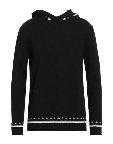 Daniele Alessandrini Homme Man Sweater Black Size 36 Wool, Acrylic