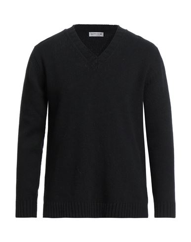 Daniele Alessandrini Homme Man Sweater Black Size 42 Wool, Polyamide