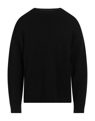 Pt Torino Man Sweater Black Size 36 Virgin Wool