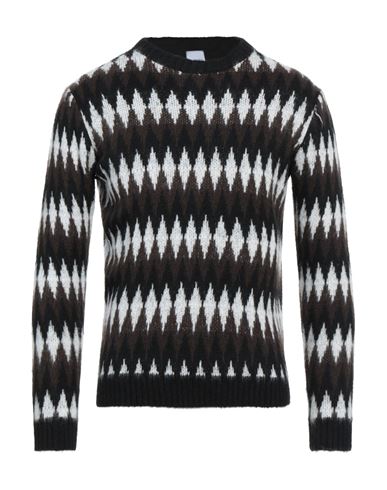 Stilosophy Man Sweater Brown Size Xl Acrylic, Polyamide, Wool, Viscose