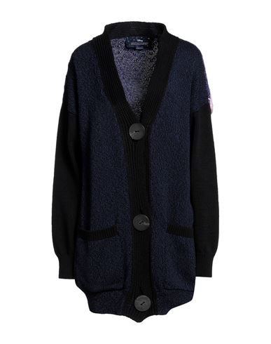 Stella Mccartney Woman Cardigan Navy Blue Size M Cotton, Polyamide