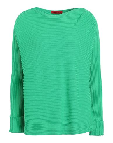 Max & Co . Woman Sweater Green Size M Cotton, Viscose