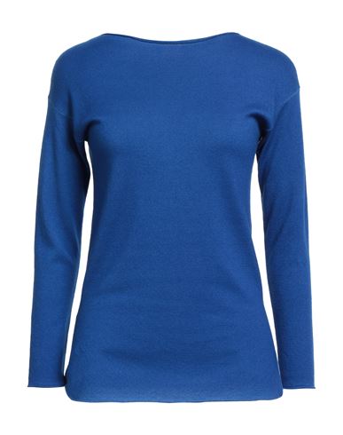 Massimo Alba Woman Sweater Bright Blue Size Xl Cashmere