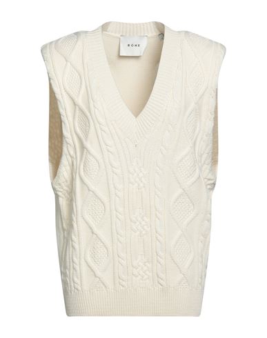 Rohe Róhe Woman Sweater Ivory Size 4 Wool In White