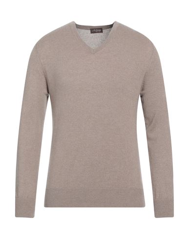 Mc George Man Sweater Camel Size 38 Cashmere In Beige