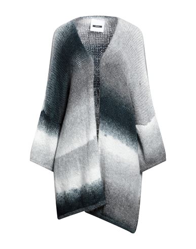 Dimora Woman Cardigan Light Grey Size Onesize Polyacrylic, Polyamide