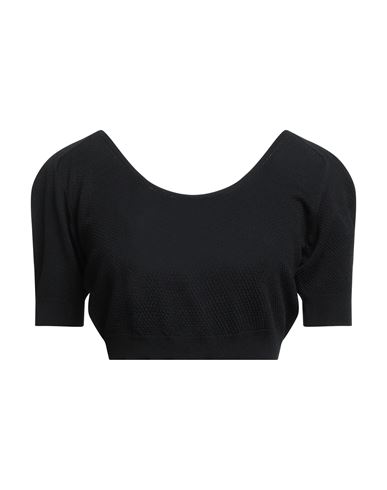 Blumarine Woman Sweater Black Size 10 Viscose, Polyamide