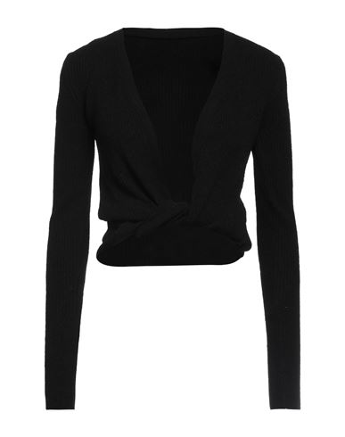 Jacquemus Woman Sweater Black Size 2 Cotton, Polyamide, Viscose