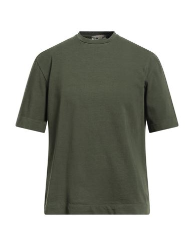 Irish Crone Man T-shirt Military Green Size M Cotton