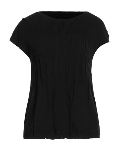 Alessia Santi Woman Sweater Black Size 6 Viscose, Polyester