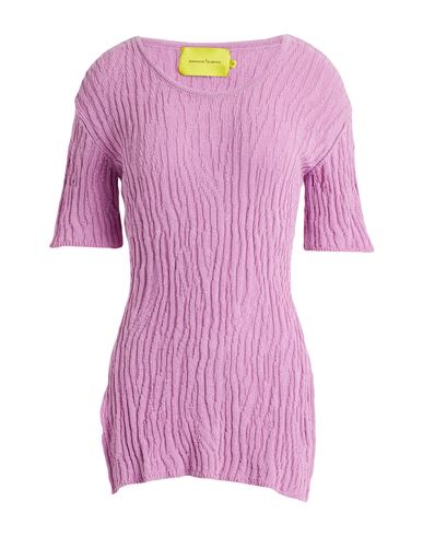 Marques' Almeida Woman Sweater Light Purple Size S Cotton