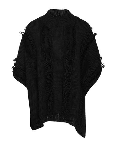 Amelie Rêveur Woman Turtleneck Black Size M Acrylic, Wool, Alpaca Wool, Viscose