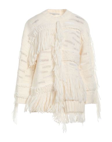 Stella Mccartney Woman Sweater Ivory Size 6-8 Alpaca Wool, Wool, Polyamide In White