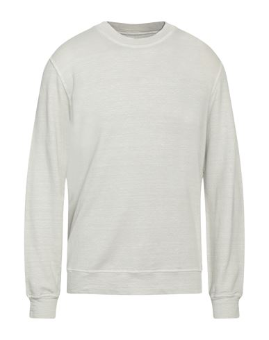 Original Vintage Style Man Sweatshirt Light Grey Size Xl Linen, Cotton, Elastane